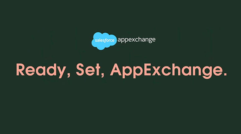 Ready, Set, AppExchange title card for video